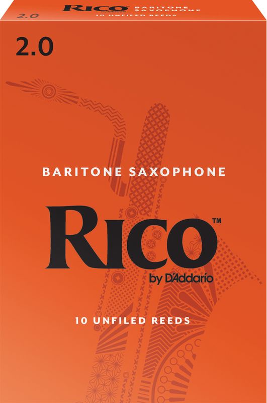 D'Addario RLA1020 Rörblad Rico Baritone-sax 10-p. 2