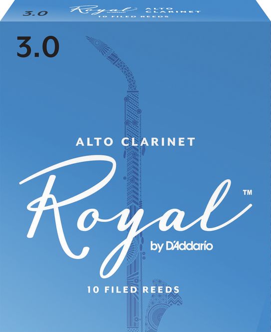 Hovedbilde D'Addario RDB1030 Rörblad Royal Alt-Klarinett. ...
