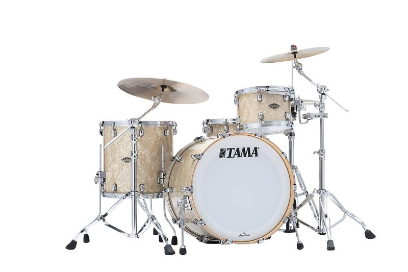 Tama WBR32RZS-VMP SC Walnut/Birch 3-shellkit (12,16,22), Vintage Marine Pearl
