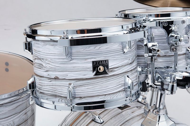 Tama CK52KRS-ICA Superstar Classic MA 5-del Shell-kit, Ice Ash Wrap