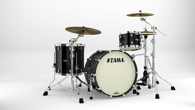 Tama MA32RZS-PBK SC Maple 3-shellkit (12,16,22),Piano Black