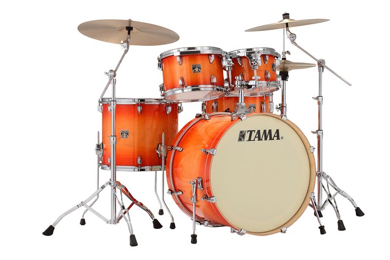 Tama CL52KRS-TLB Superstar Classic MA 5-del Shell-kit, Tangerine Laquer Burst