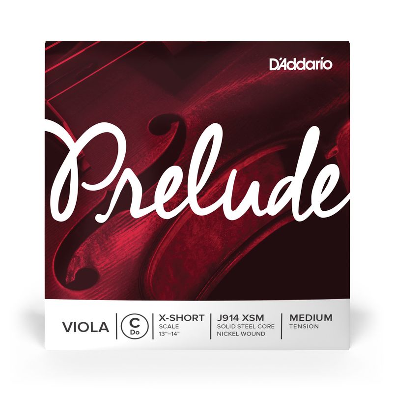 Daddario Orchestral J914 XSM Prelude Viola C X-Short /Medium Tension