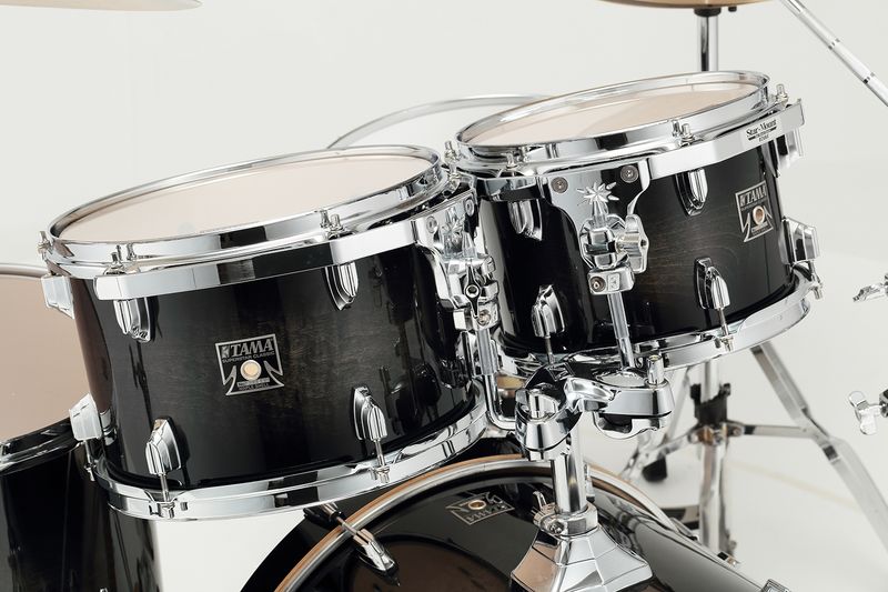 Tama CL50RS-TPB Superstar Classic MA 5-del Shell-kit, Transp. Black Laquer Burst