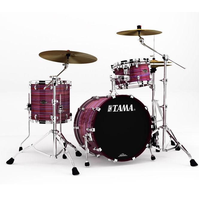 Hovedbilde Tama WBS30RS-LPO SC Walnut/Birch 3-shellkit (12,14,20), Lacquer Phantasm Oyster