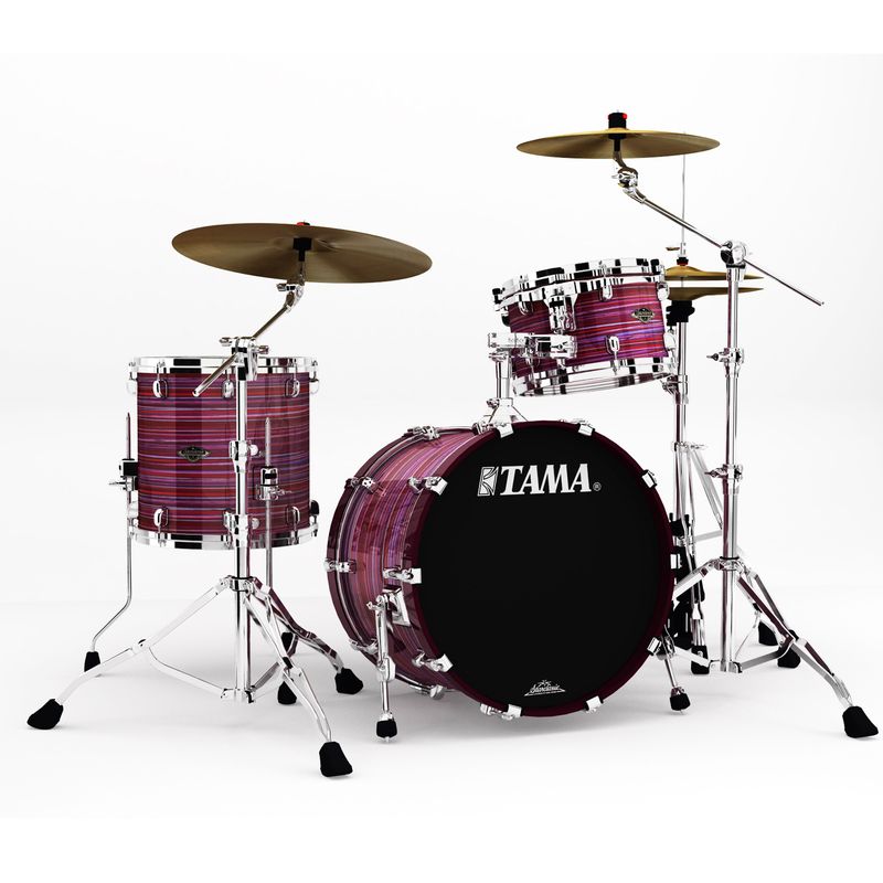 Tama WBS30RS-LPO SC Walnut/Birch 3-shellkit (12,14,20), Lacquer Phantasm Oyster