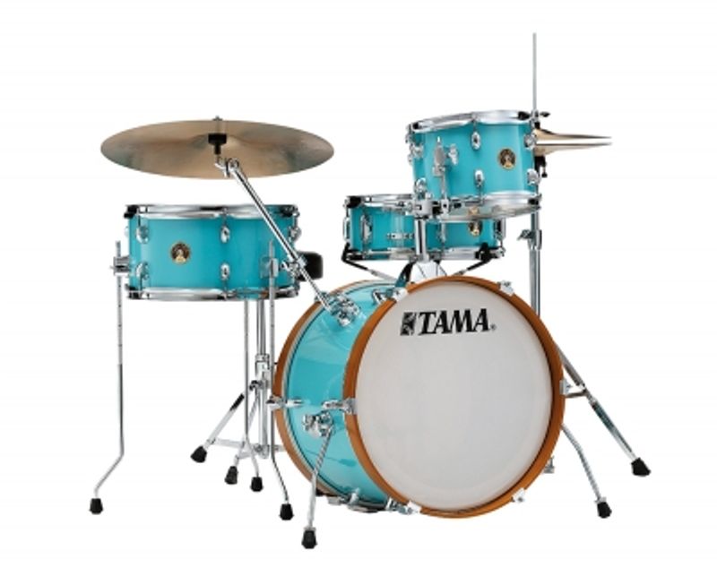 Tama LJK48H4-AQB Club Jam-Kit, 4-del.med stativ, Aqua Blue