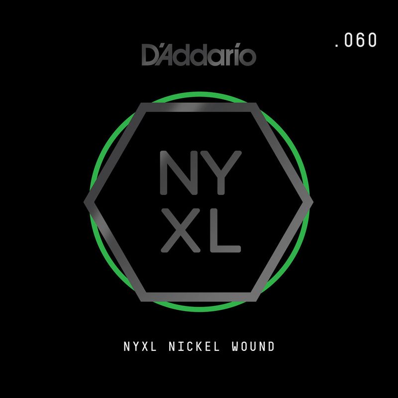 D'Addario NYNW060 Gitarsträng NYXL Nickel Wound 060