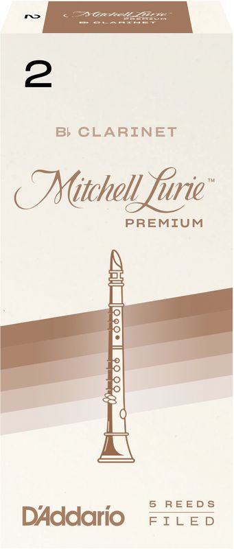 D'Addario RMLP5BCL200 Rörblad M.Lurie Premium Bb-Klarinett 5-p. 2