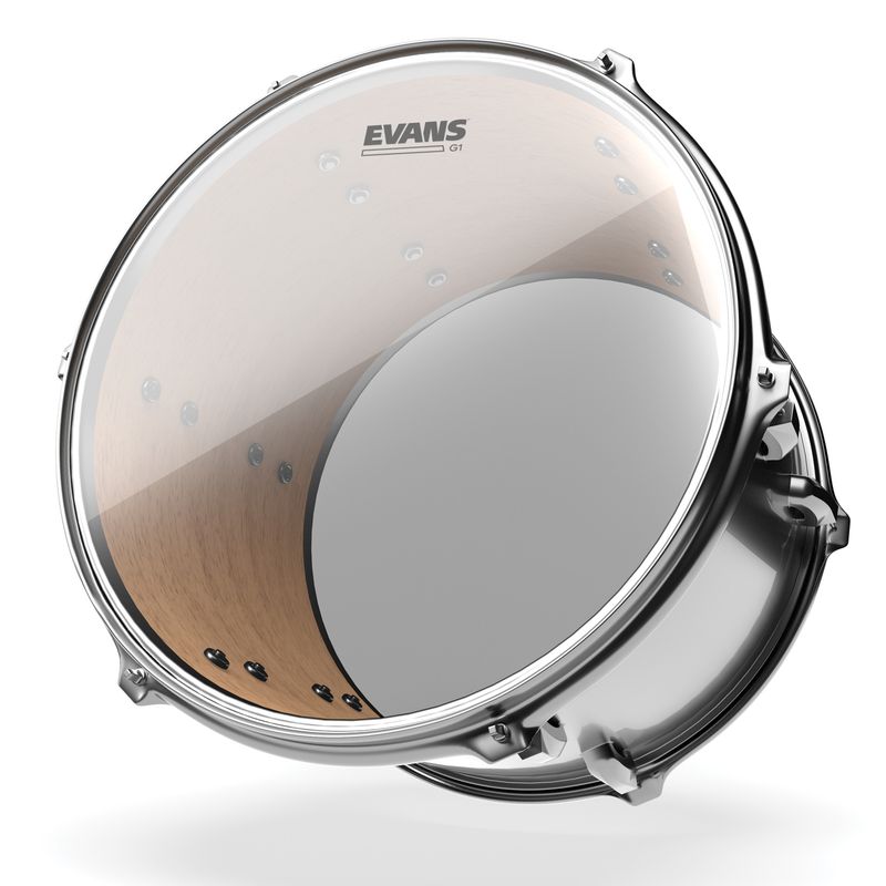 Evans TT18G1 18'' Pukskinn Genera G1 Clear