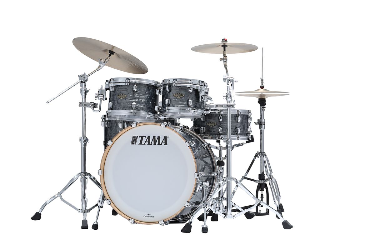 Tama WBR52RZS-CCO SC Walnut/Birch 5-shellkit (10,12,14,16,22), Charcoal Onyx