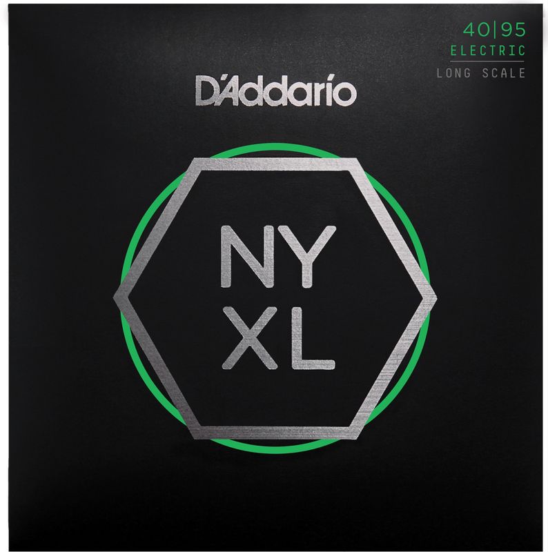 D'Addario NYXL4095 Strängset Elbas NYXL Nickel Wound 040-095 Super Light