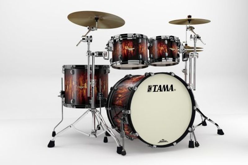 Tama MA42TZBNS-MBB SC Maple 4-shellkit (10,12,16,22),Molt.Sat.Brown Burst