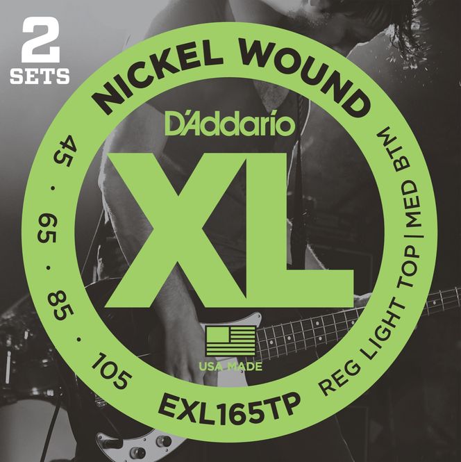 Hovedbilde D'Addario EXL165TP Strängset Elbas Nickel Wound ...