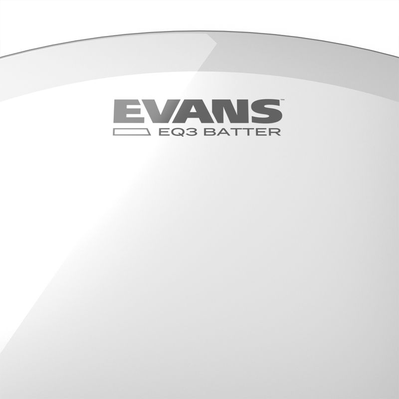Evans BD22GB3 22'' Bastrumskinn EQ3 Batter Clear