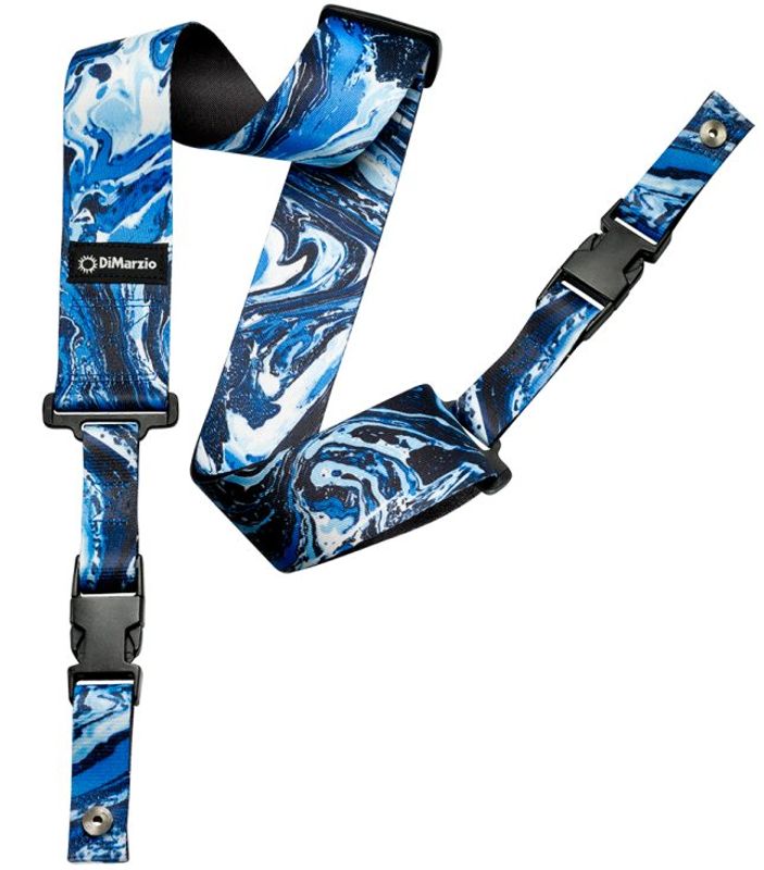 Dimarzio DD2240 2'' ClipLock Strap Nylon Steve Vai - Blue Universe