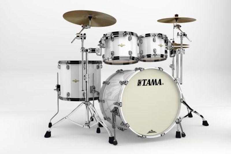 Tama MA42TZBNS-PWH SC Maple 4-shellkit (10,12,16,22),Piano White