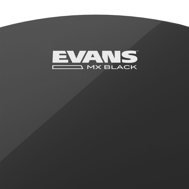 Evans TT08MXB Pukskinn MX Black Marching Tenor 8''