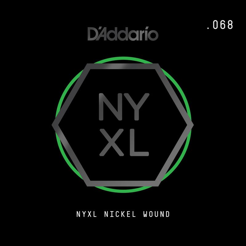D'Addario NYNW068 Gitarsträng NYXL Nickel Wound 068