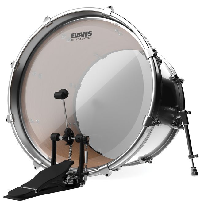 Hovedbilde Evans BD24GB4 24'' Bastrumskinn EQ4 Batter Clear