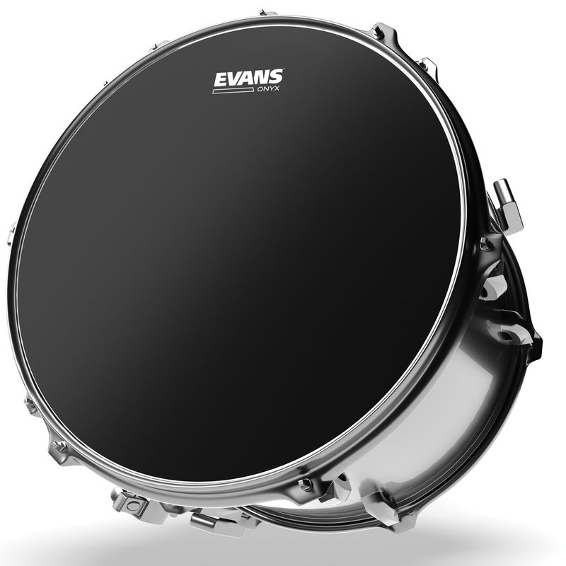 Evans B06ONX2 6'' Pukskinn ONYX Black Coated