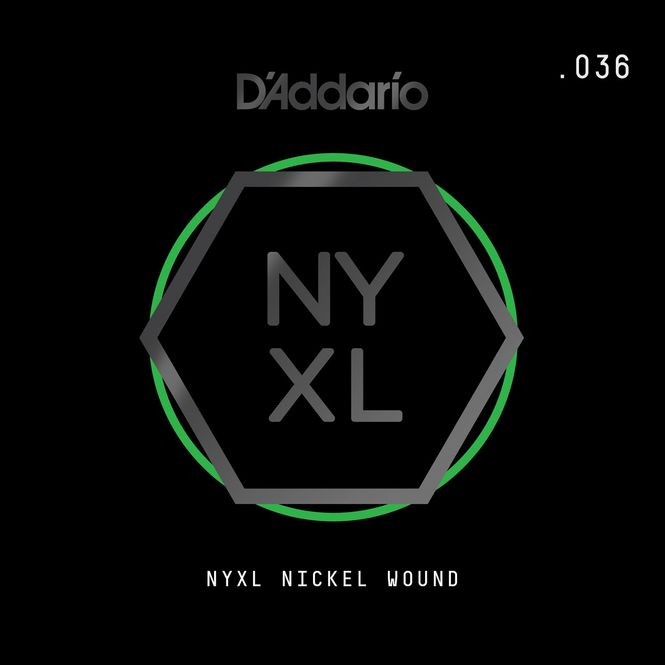 Hovedbilde D'Addario NYNW036 Gitarsträng NYXL Nickel Wound ...