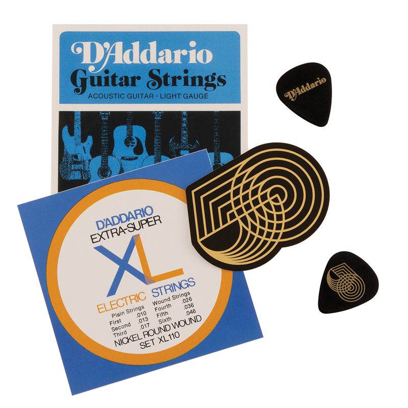 D'Addario DATIN50A D'Addario 50th Anniversary String Bundle