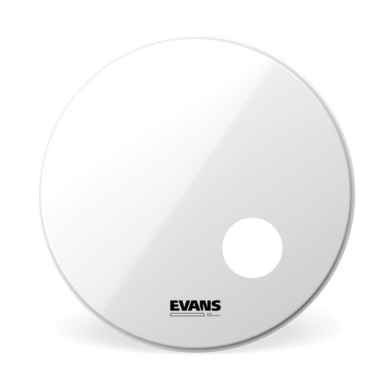 Evans BD26RSW 26'' Bastrumskinn EQ3 Reson. Sm.White