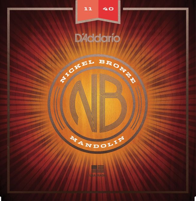 Hovedbilde D'Addario NBM1140 Strängset Mandolin Nickel ...