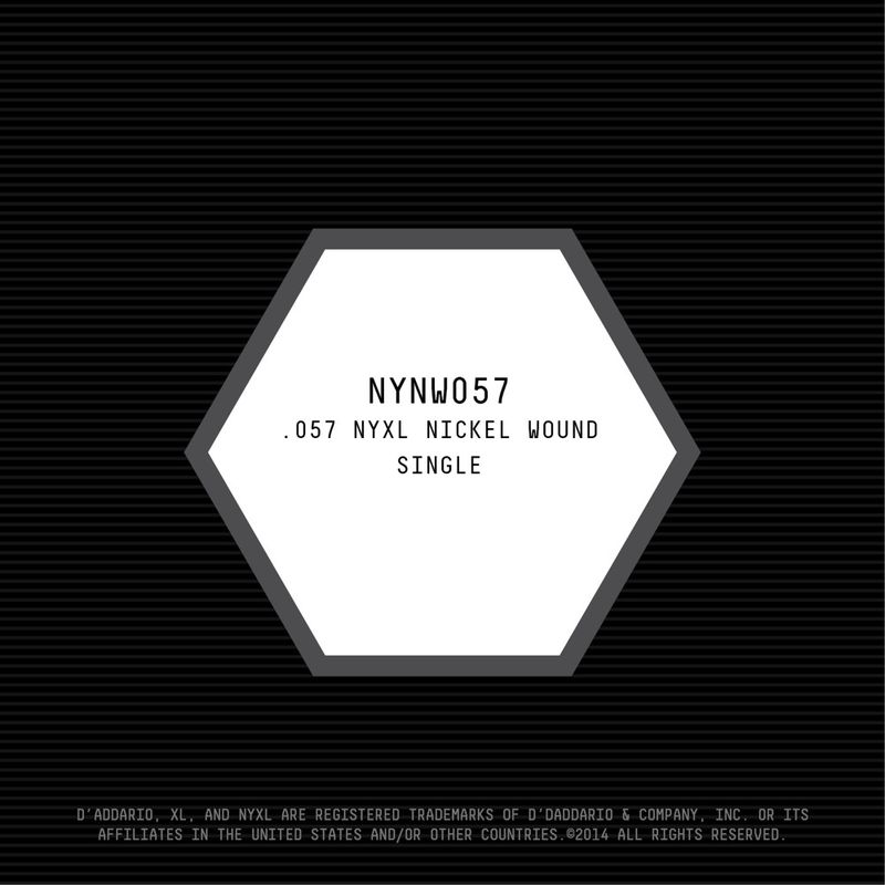 D'Addario NYNW057 Gitarsträng NYXL Nickel Wound 057