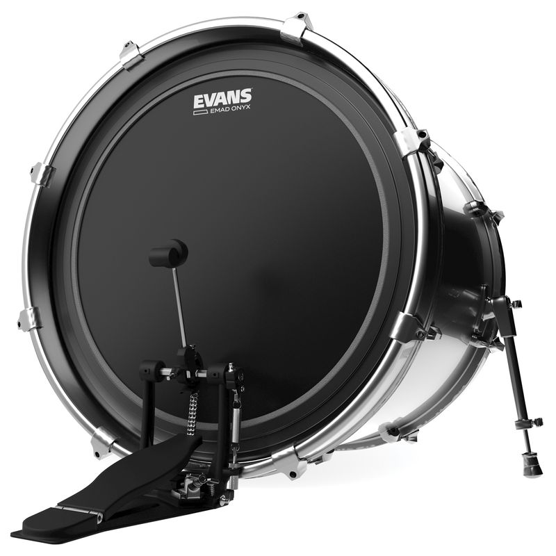 Evans BD18EMADONX 18'' Bastrumskinn EMAD ONYX