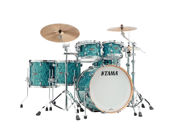 Tama WBR52RZS-TQP SC Walnut/Birch 5-shellkit (10,12,14,16,22), Turquoise Pearl