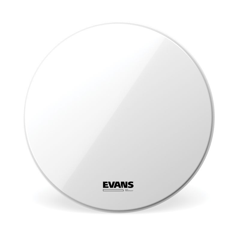 Evans BD20RSW-NP 20'' Bastrumskinn EQ3 Reso Sm.White