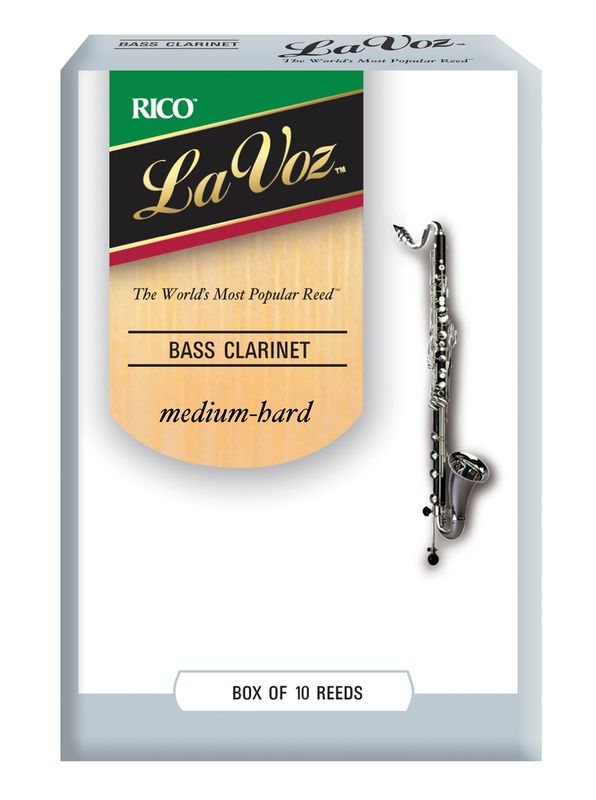 D'Addario REC10MH Rörblad La Voz Bas-Klarinett 10-p. MH