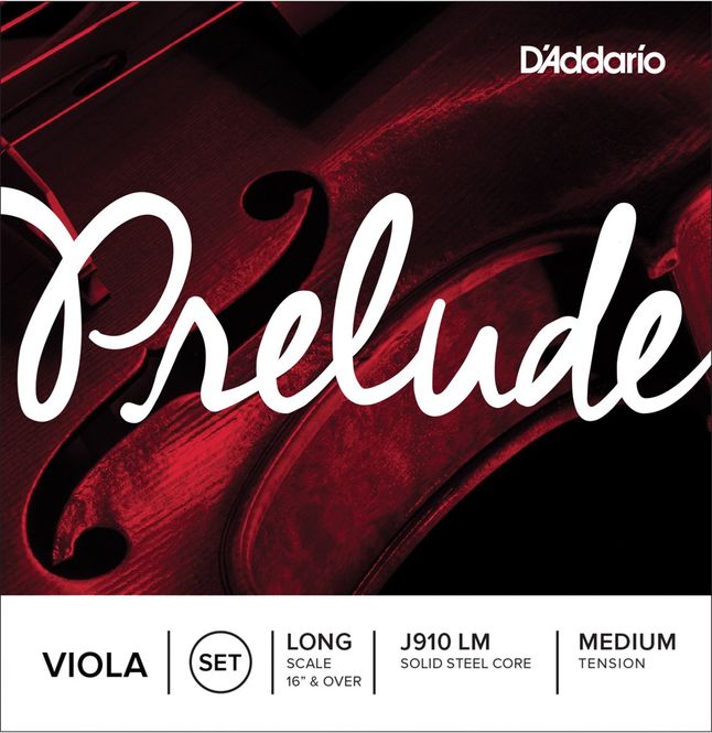 Hovedbilde Daddario Orchestral J910 LM Prelude Viola Set ...