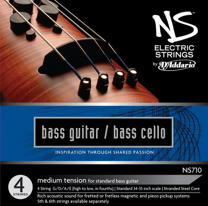 Hovedbilde Daddario Orchestral NS710 NS Electric OmniBass ...