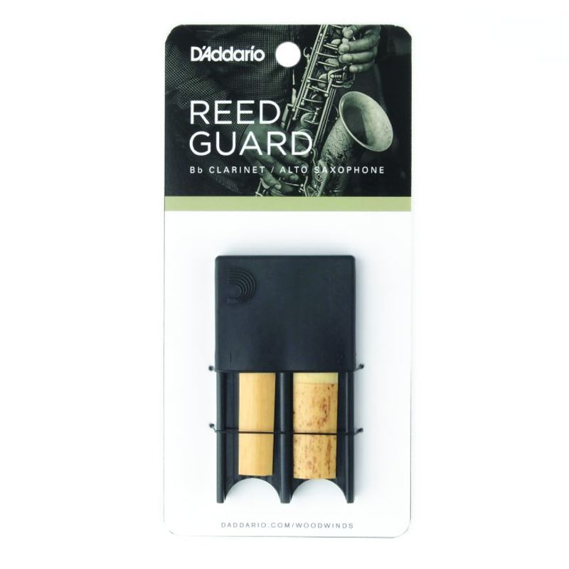 D'Addario DRGRD4ACBK Reed Guard IV Klarinett/Altsax Black