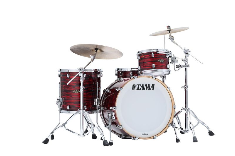 Tama WBR32RZS-ROY SC Walnut/Birch 3-shellkit (12,16,22), Red Oyster