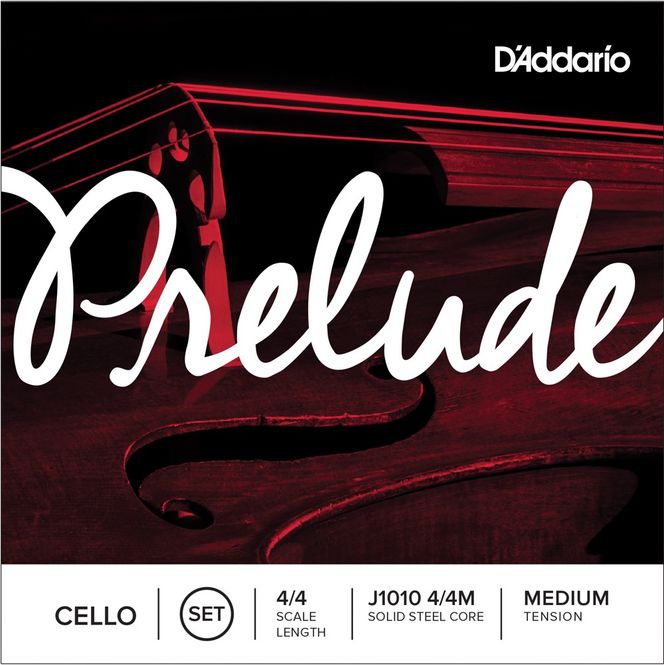 Hovedbilde Daddario Orchestral J1010 4/4M Prelude Cello Set ...