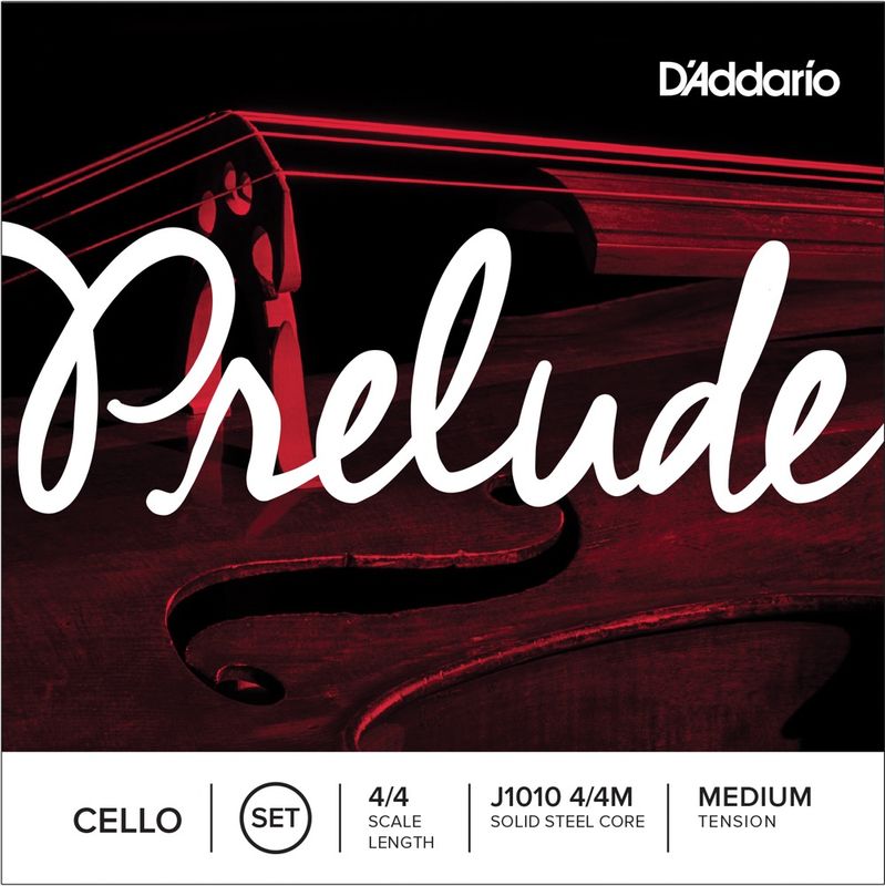 Daddario Orchestral J1010 4/4M Prelude Cello Set 4/4 /Medium Tension