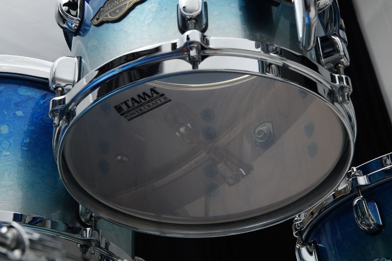 Tama WBS52RZS-MBI SC Walnut/Birch 5-shellkit (10,12,14,16,22), Molten Blue Ice Fade
