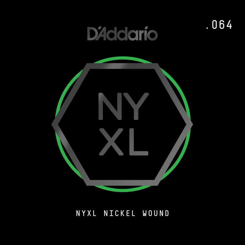 D'Addario NYNW064 Gitarsträng NYXL Nickel Wound 064