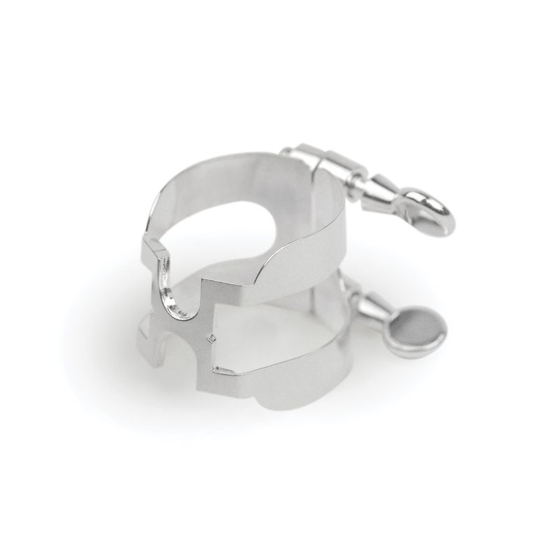 D'Addario HBC1S H-Ligature+kapsel Bas-klarinett Silver