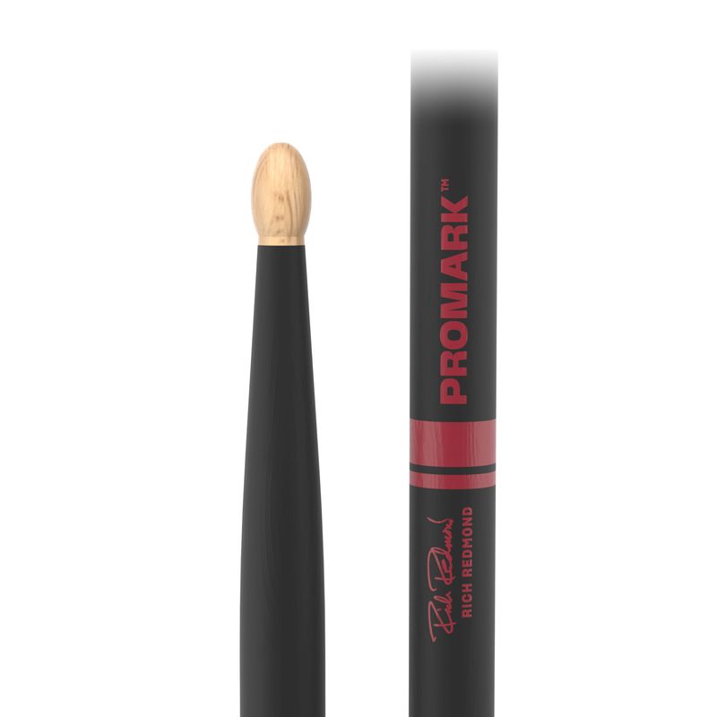 Promark TXRRW-AG Rich Redmond ActiveGrip Signature, Hickory, Oval tip