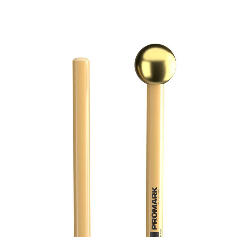 Promark SU13R SPYR Mallet Bells, Medium Brass, Rattan