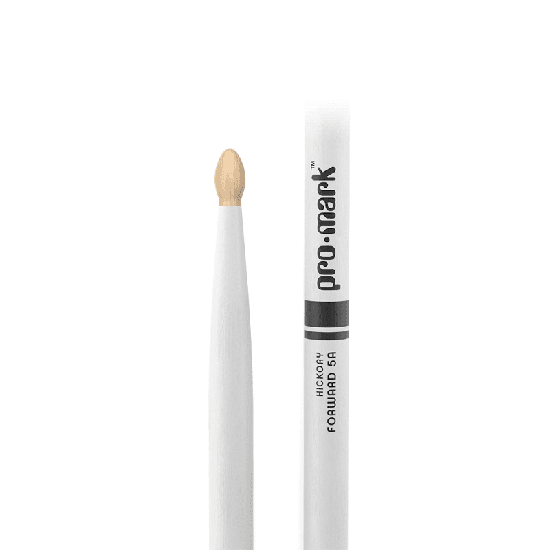 Promark TX5AW-WHITE Classic Painted Forward 5A, Oval tip - White