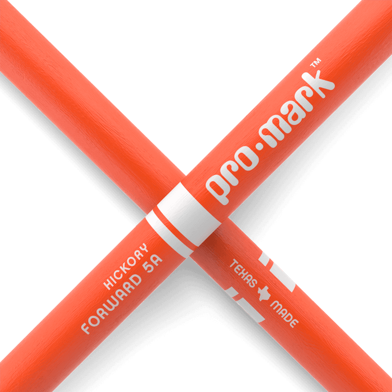 Promark TX5AW-ORANGE Classic Painted Forward 5A, Oval tip - ORANGE