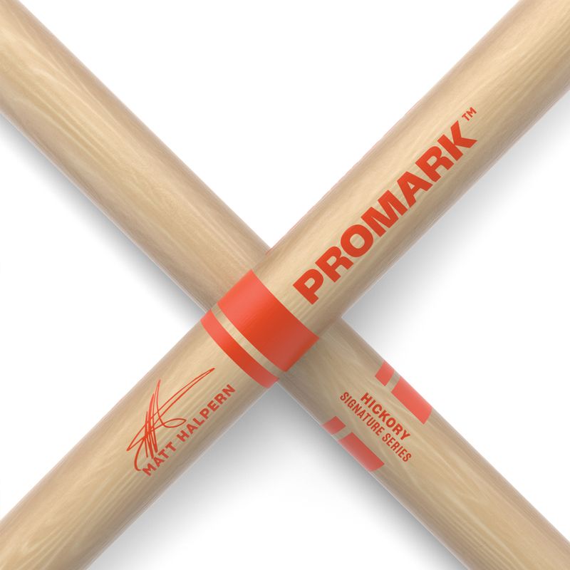 Promark TXMHW Matt Halpern Signature, Hickory, Large Round tip