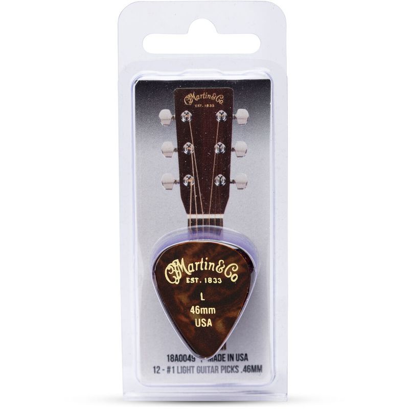 Martin Pick Tortoise Light 12stk