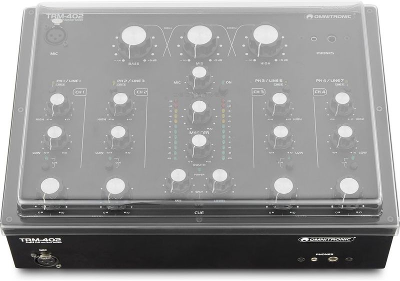 Decksaver Skyddslock till Omnitronic TRM-402